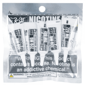 Czar Nicotine - 0.9mL Concentrated Nic Solution 180mg (5 Tubes Per Pack)