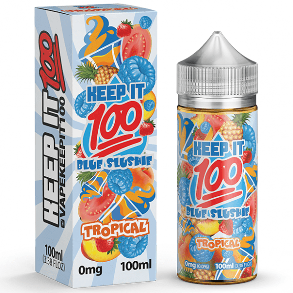 BLUE SLUSHIE TROPICAL 100ML By Keep it 100