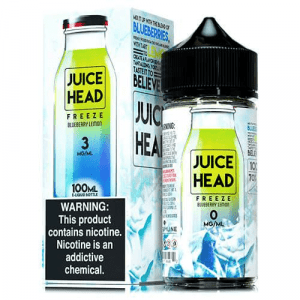BLUEBERRY LEMON 100ML BY JUICE HEAD E-LIQUIDS