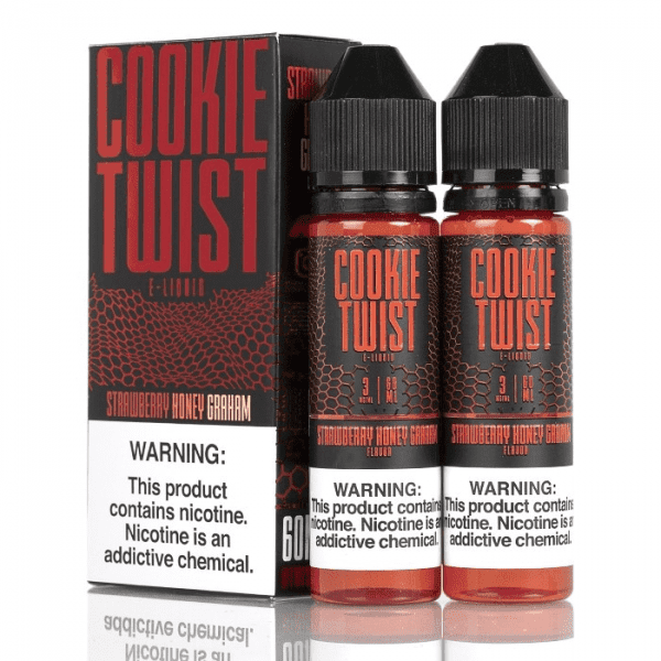 STRAWBERRY HONEY GRAHAM 120ML BY TWIST E-LIQUID