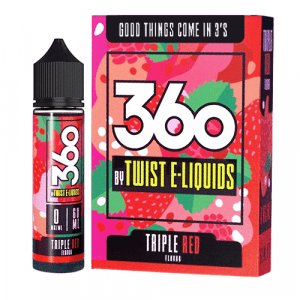 360 Triple Red 180ml BY Twist E-LIQUID