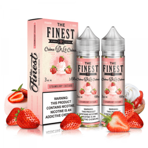Strawberry Custard 120ml by The Finest E-Liquids