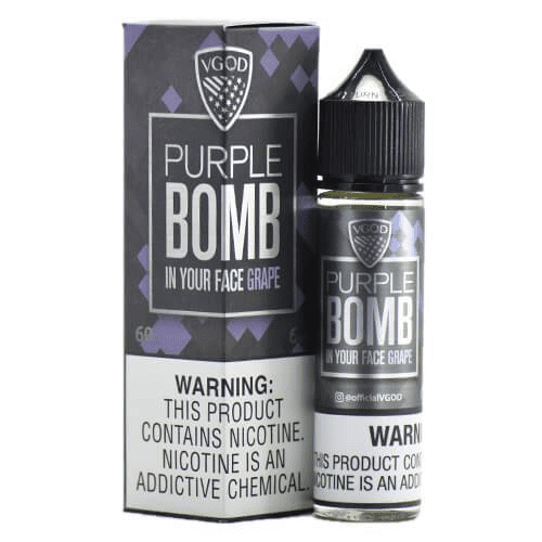 Purple Bomb 60ML by VGOD (No Nicotine)