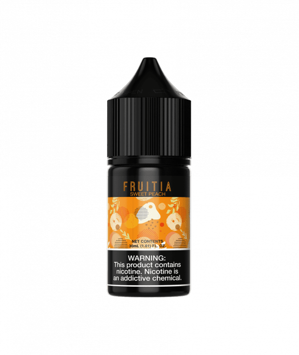 Sweet Peach Soda 60ml by Fruitia E-Liquid